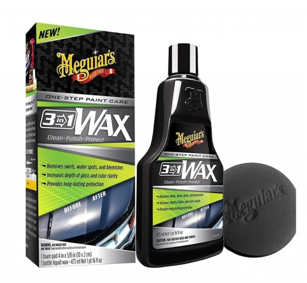 Meguiars 3-in-1 Wax 473ml G191016