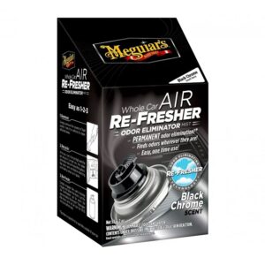 Meguiar's Air Re-Fresher Odor Eliminator 59ml Black Chrome
