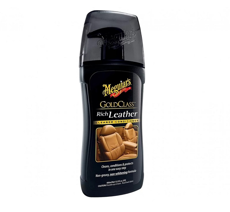 Meguiar’s Gold Class Rich Leather Cleaner and Conditioner Gulf Detailing