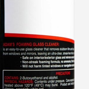 Adam's Aerosol Glass Cleaner