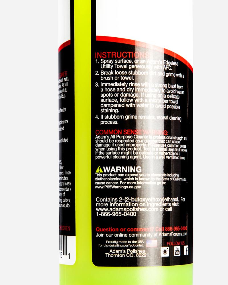 Adam’s All Purpose Cleaner 473 ml Gulf Detailing