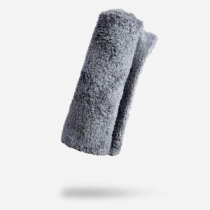 Adam's Borderless Grey Microfiber Towel - 1Pack