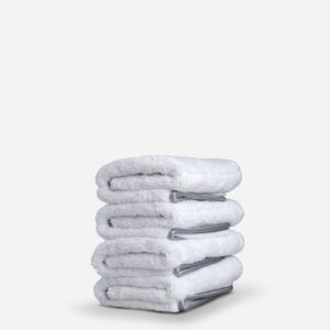 Adam's Double Soft Microfiber Towel - 4 Pack
