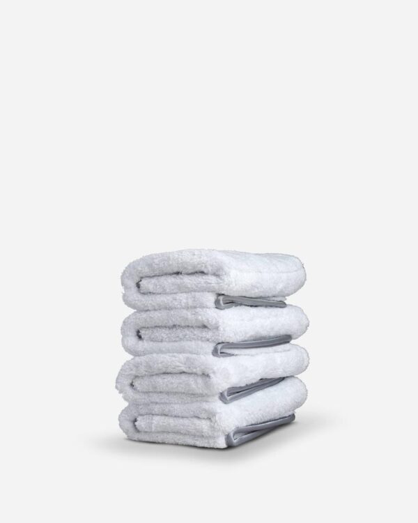 Adam's Double Soft Microfiber Towel - 4 Pack