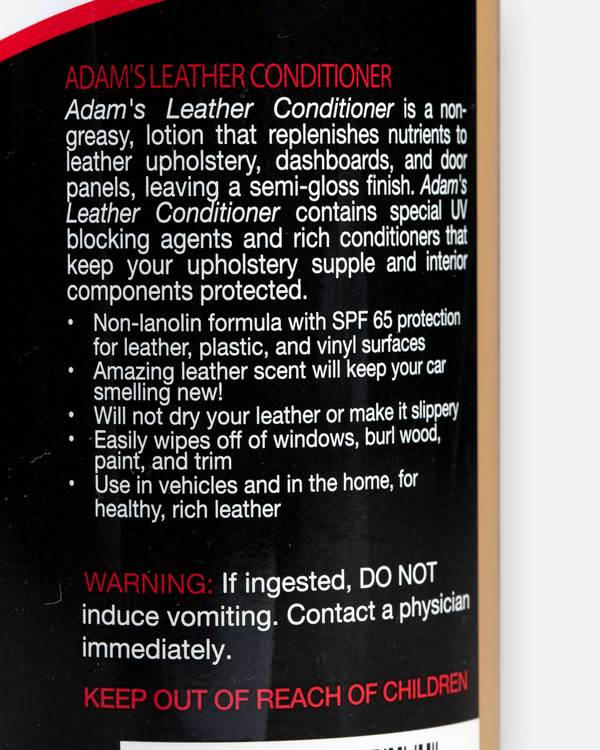 Adam's Leather Conditioner